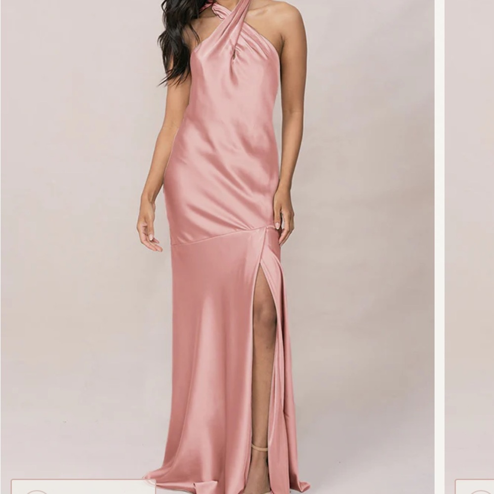 Revelry One Shoulder Pink Dress
